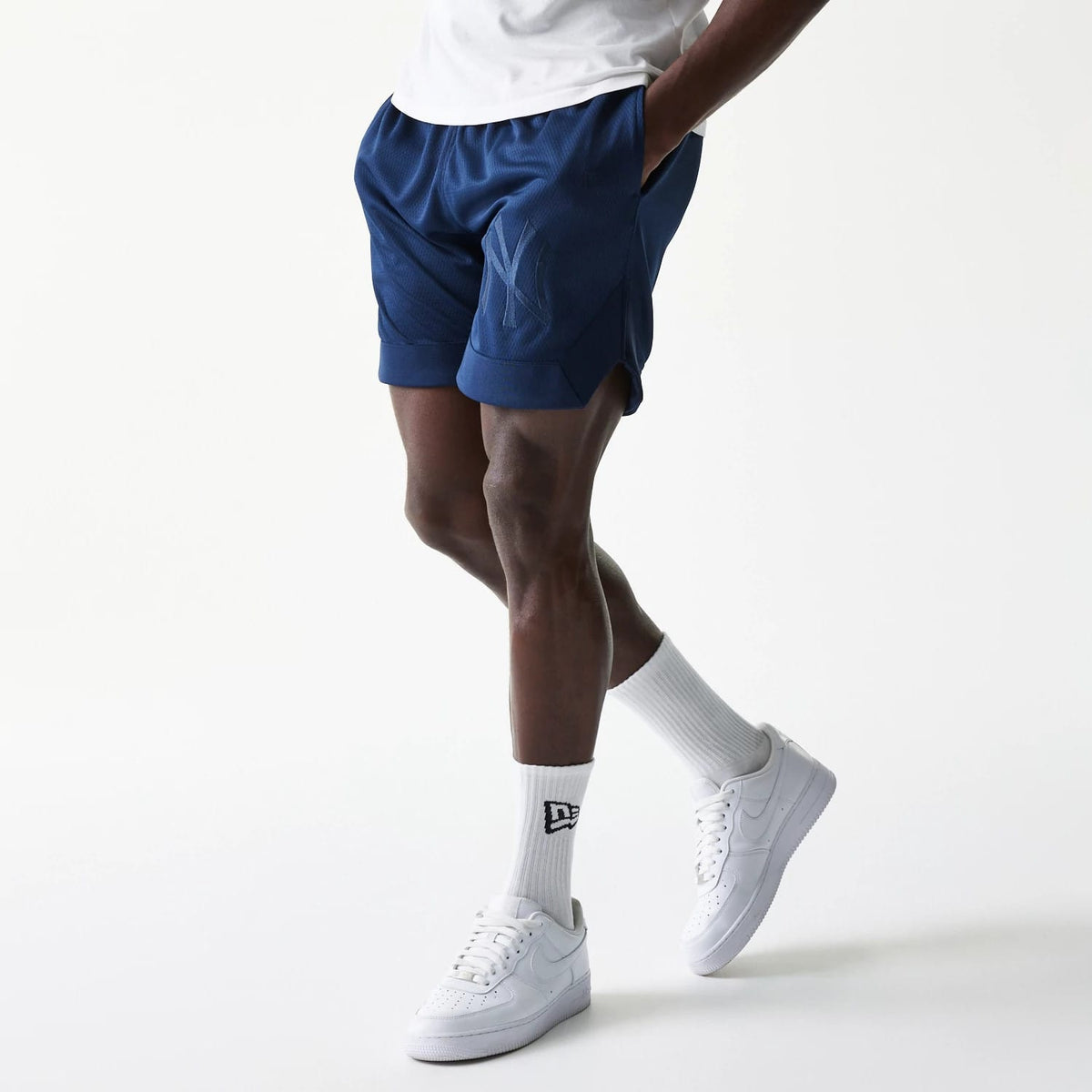 New York Yankees Tonal Pack Blue Shorts-kentox