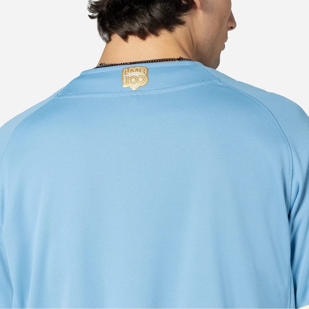 Charros De Jalisco Mexico LMB On Field Pastel Blue On-Field Jersey-kentox