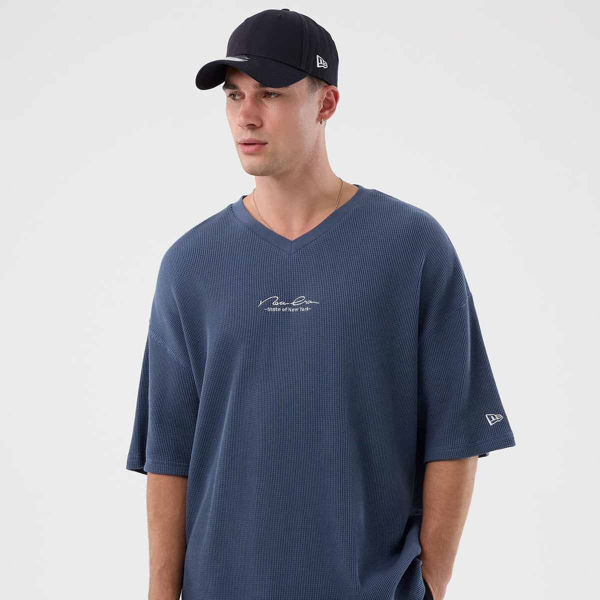New Era Basic Blue T-Shirt-kentox