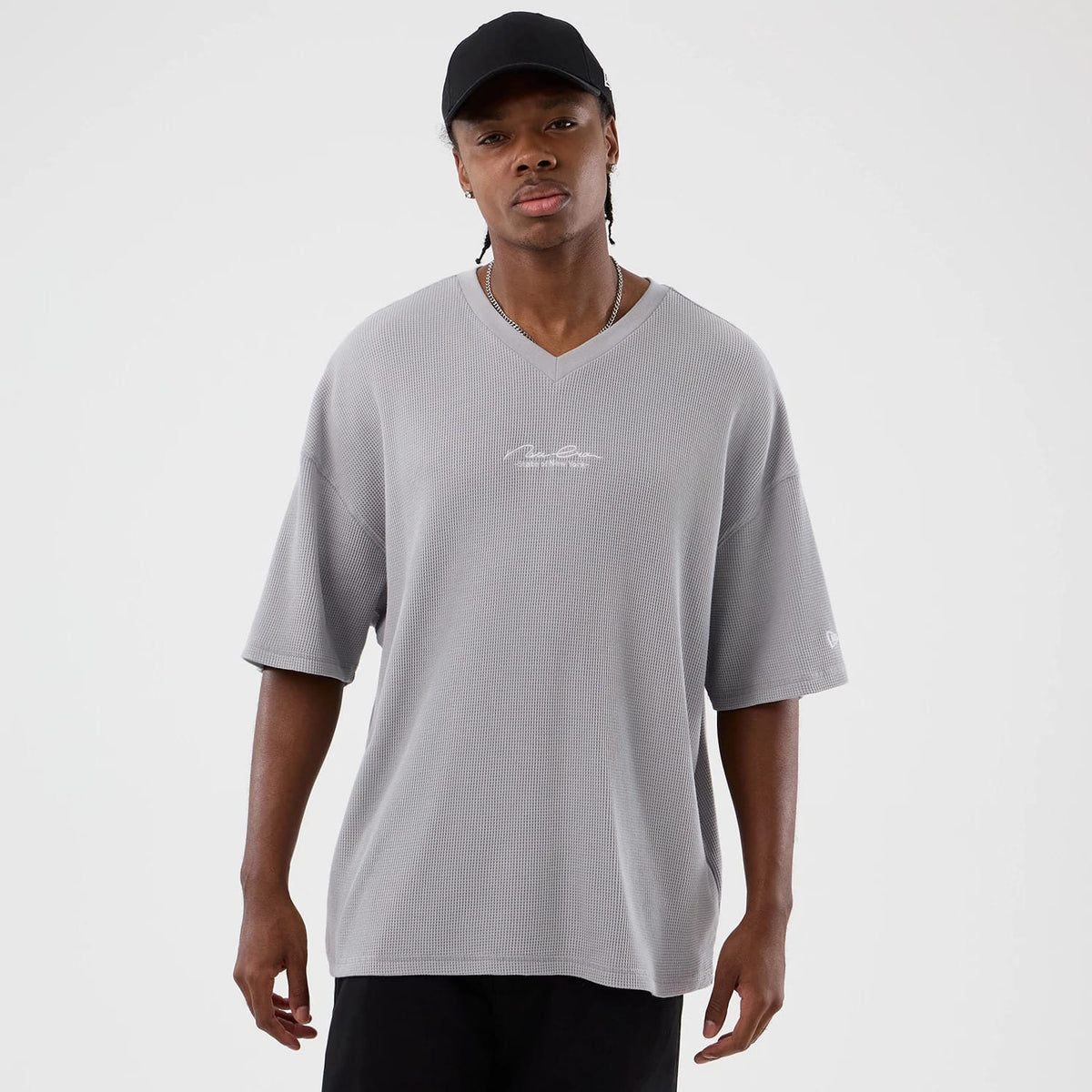 New Era Basic Grey T-Shirt-kentox