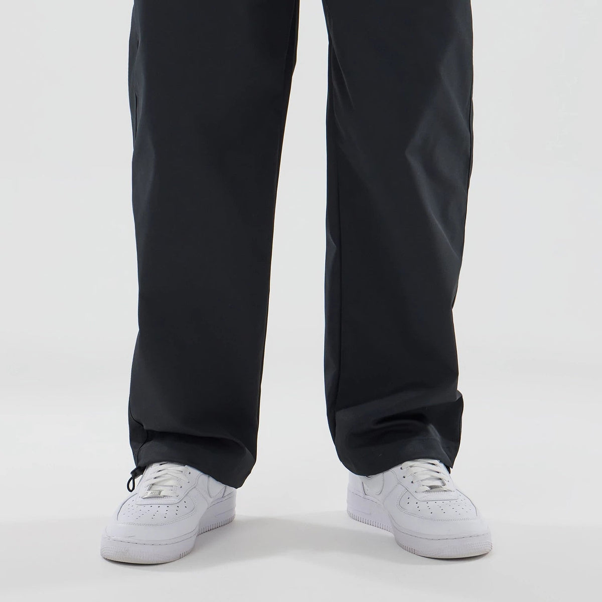 New Era NEC Logo Black Straight Leg Joggers-kentox