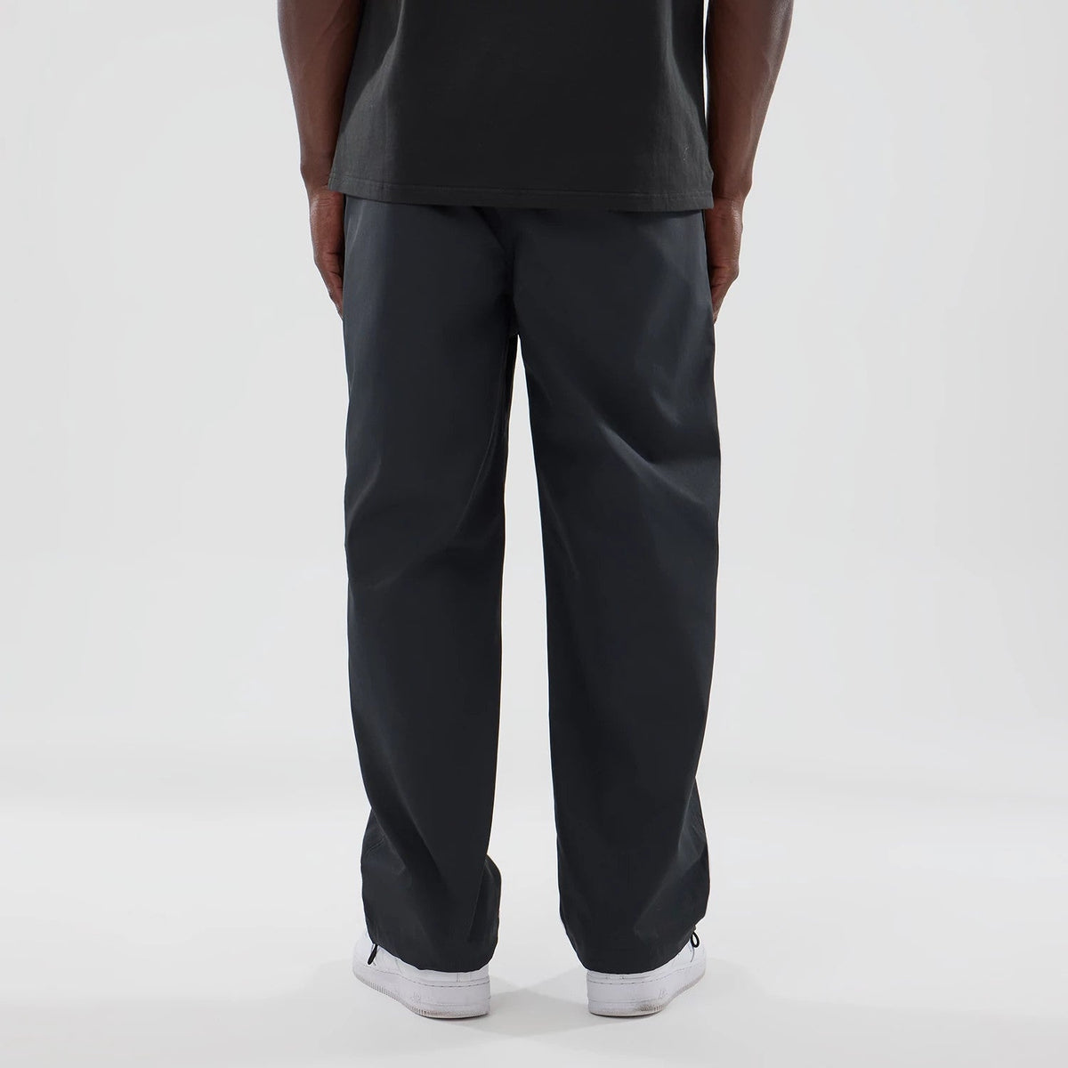 New Era NEC Logo Black Straight Leg Joggers-kentox