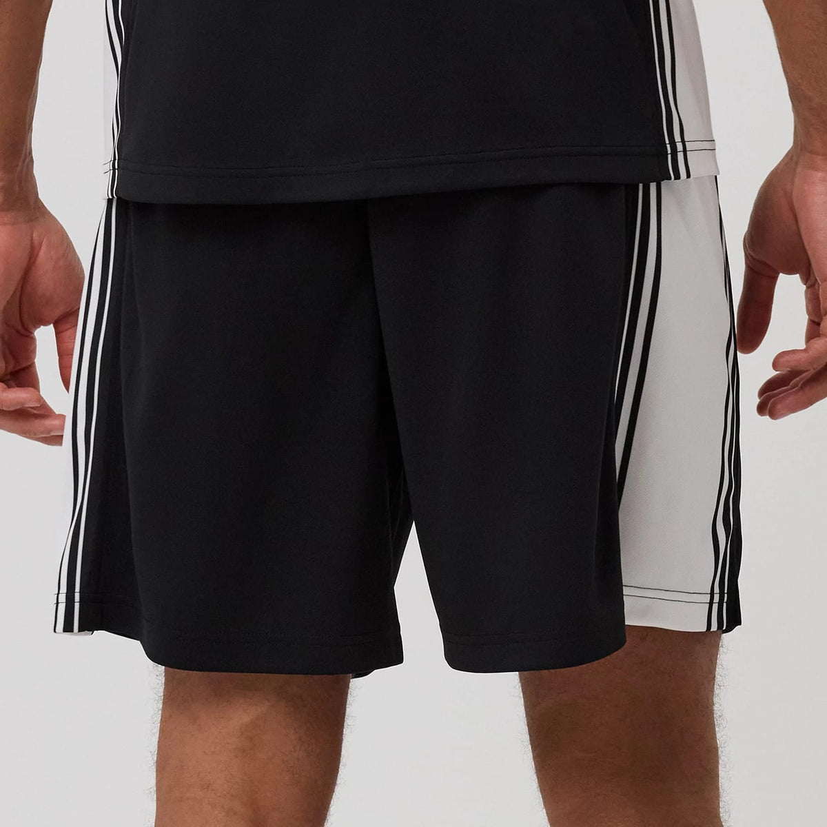 New Era Mesh Black Oversized Shorts-kentox