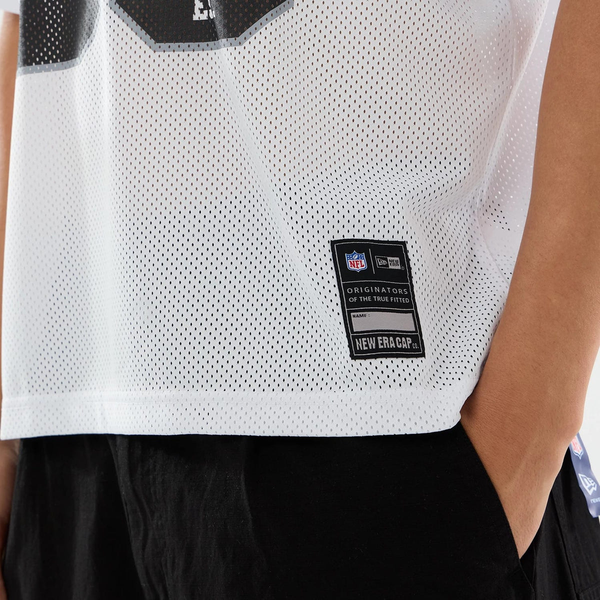 Las Vegas Raiders NFL White Mesh Jersey-kentox