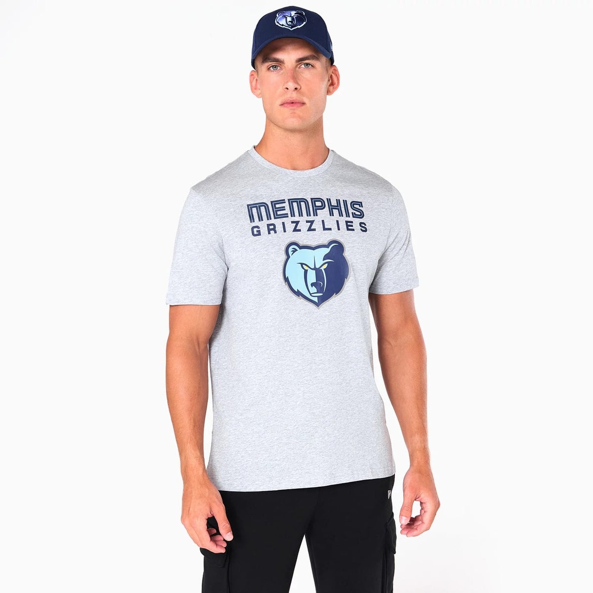 Memphis Grizzlies NBA Grey T-Shirt-kentox