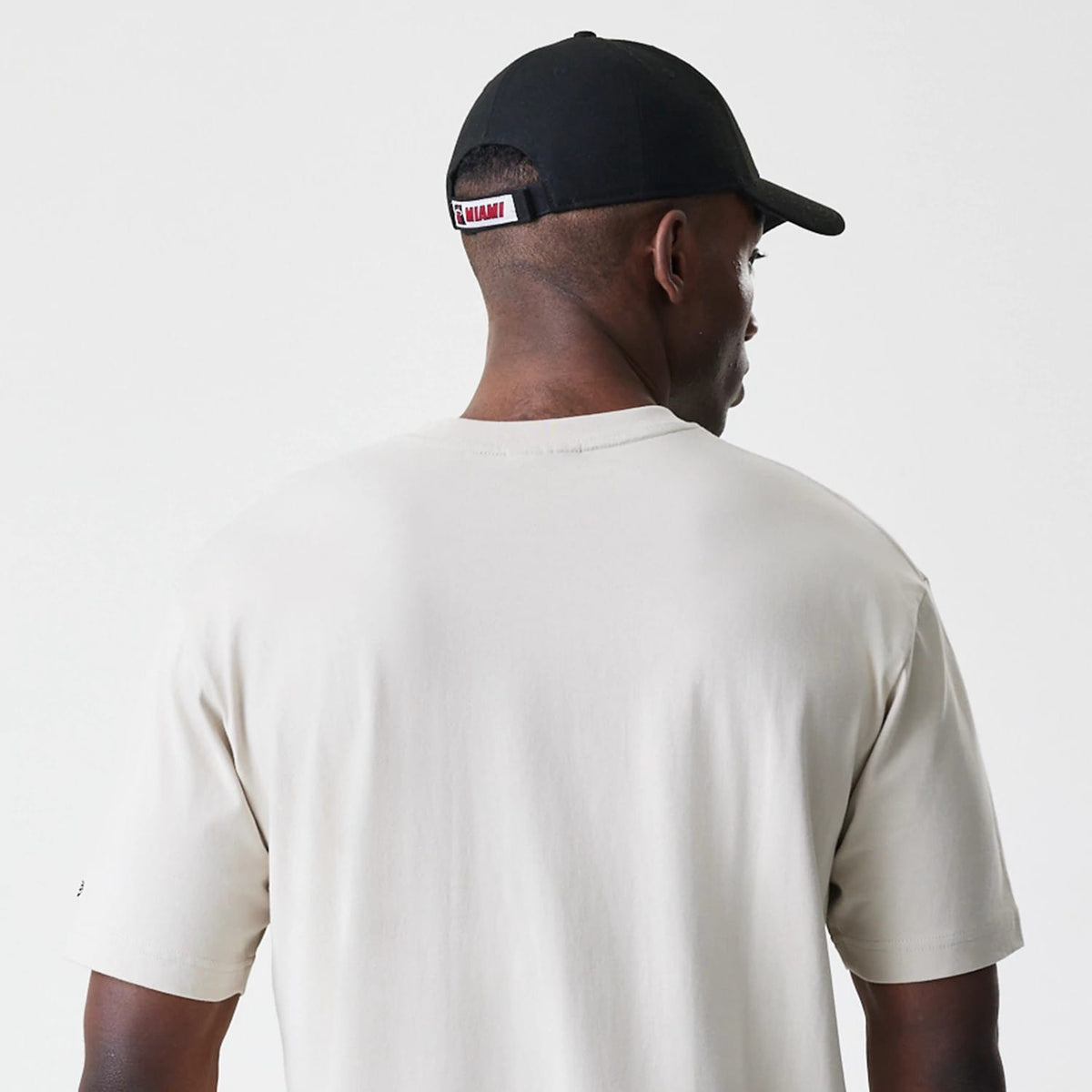 Miami Heat Modern Driver Light Beige T-Shirt-kentox