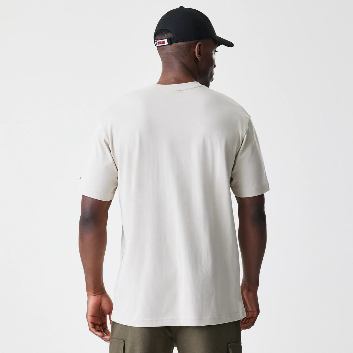 Miami Heat Modern Driver Light Beige T-Shirt-kentox