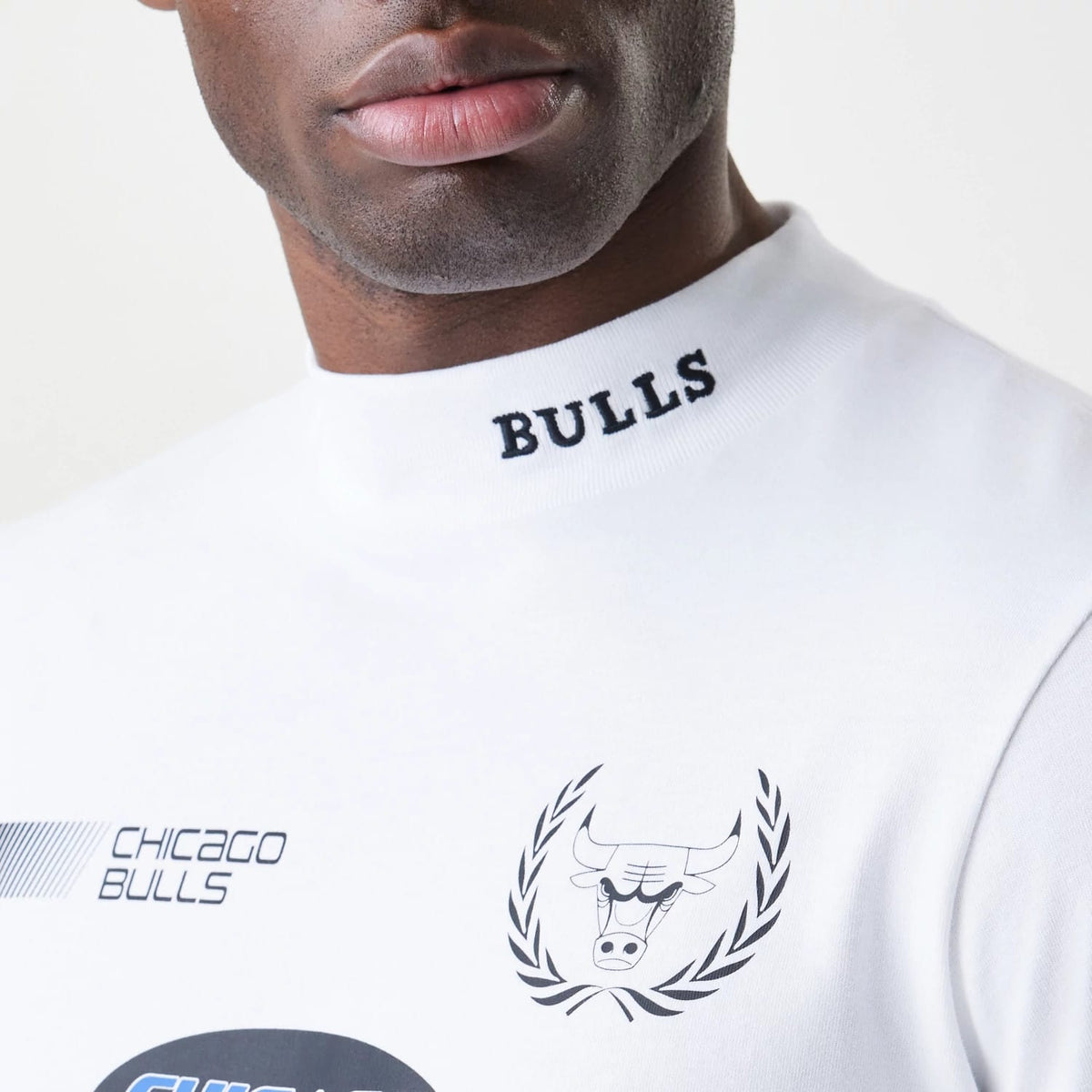 Chicago Bulls Modern Driver White Long Sleeve T-Shirt-kentox