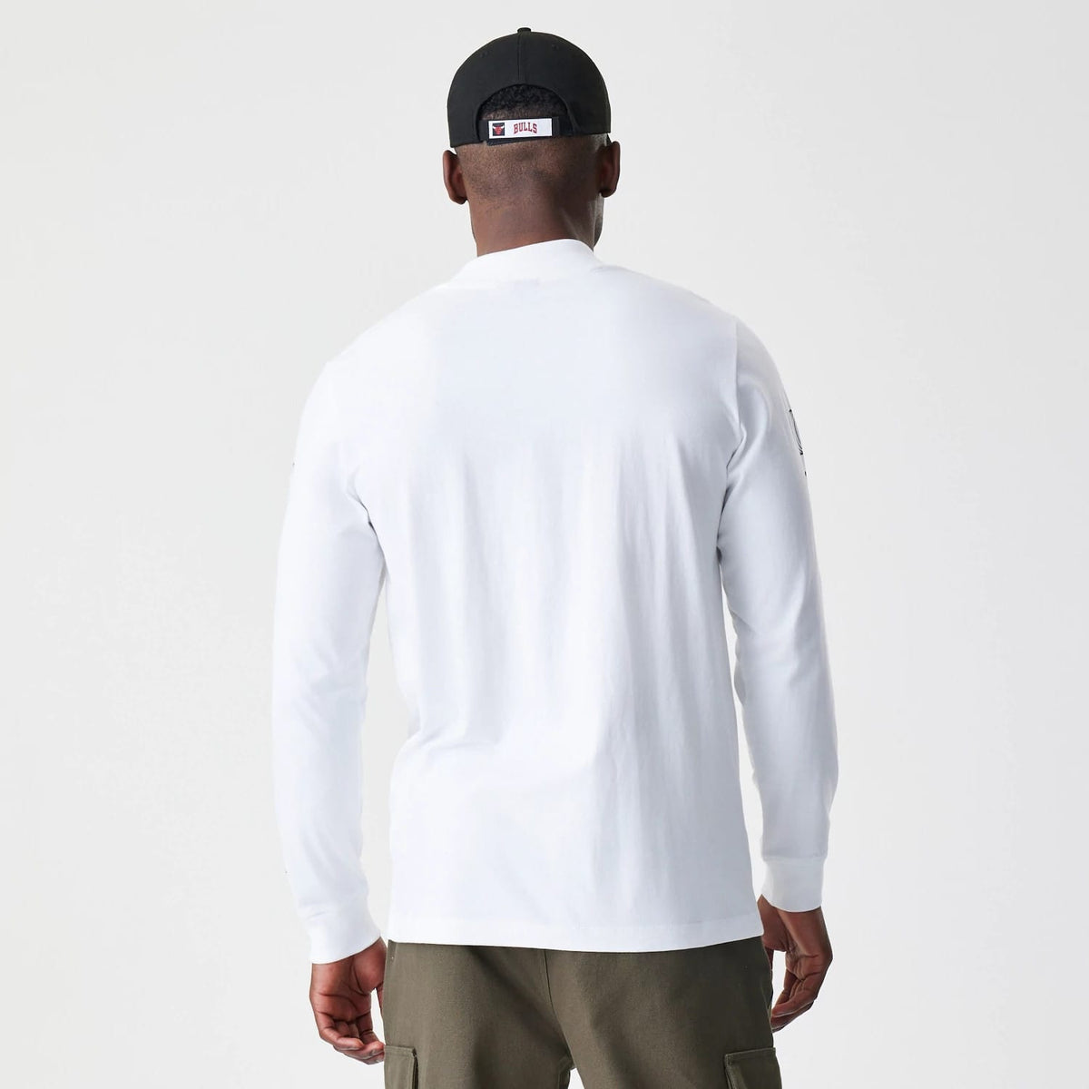 Chicago Bulls Modern Driver White Long Sleeve T-Shirt-kentox