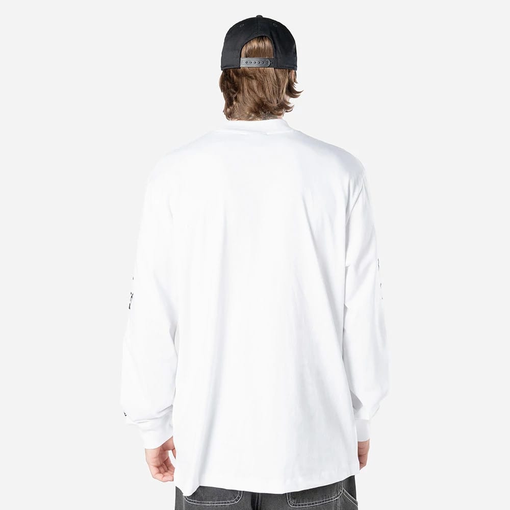 Miami Heat Modern Driver White Long Sleeve T-Shirt-kentox