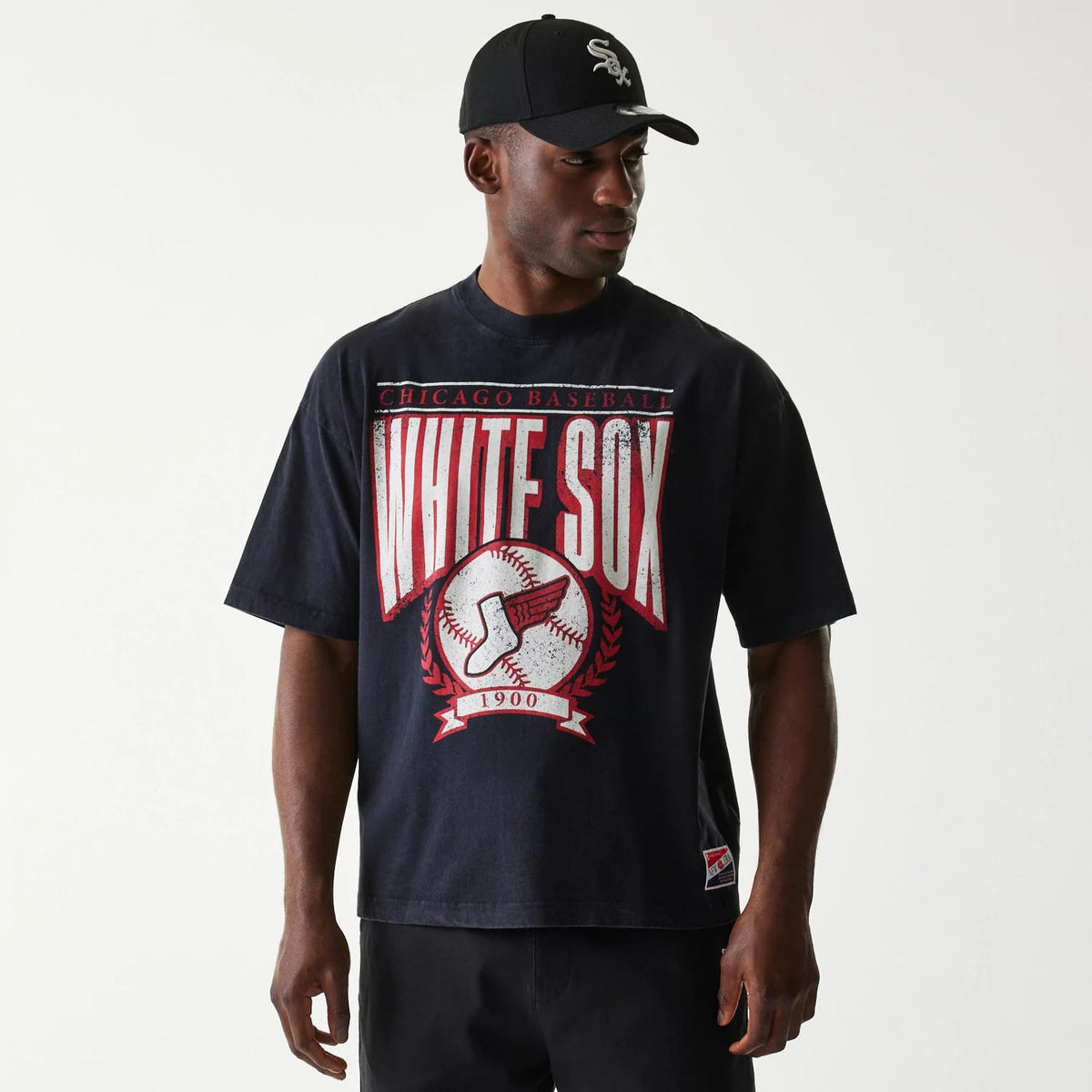 Chicago White Sox MLB City Connect G1 Black T-Shirt-kentox