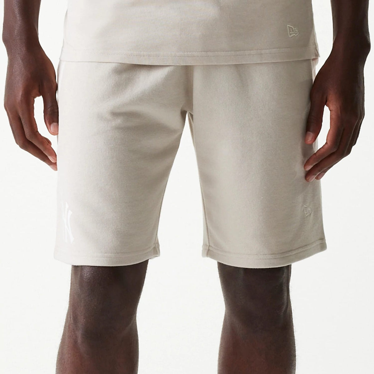 New York Yankees MLB Raglan Cream Shorts-kentox