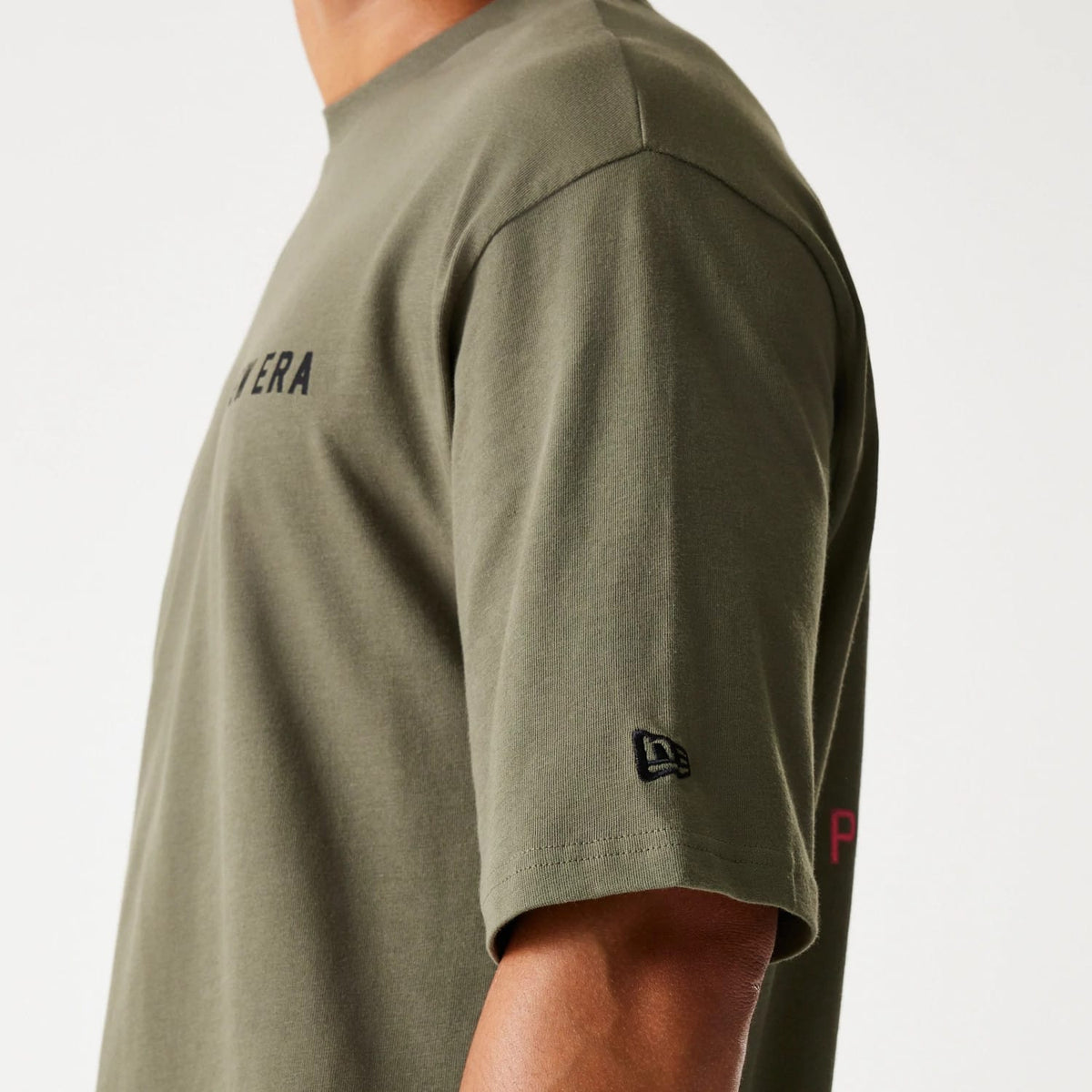 New Era Animal Graphic Green Oversized T-Shirt-kentox