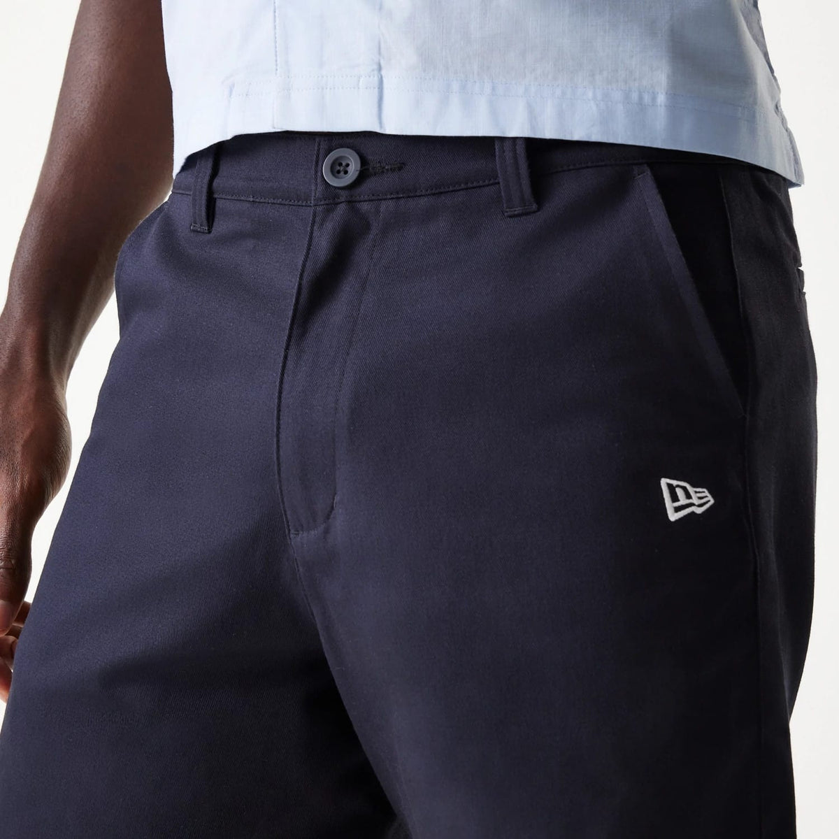 New Era Navy Chino Shorts-kentox