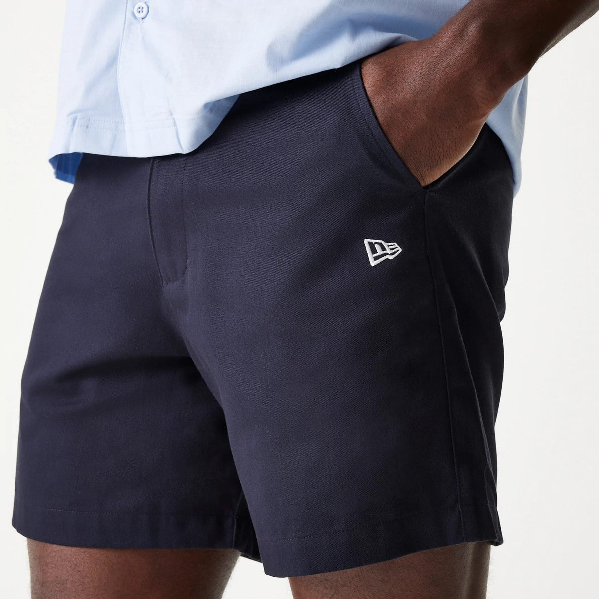 New Era Navy Chino Shorts-kentox