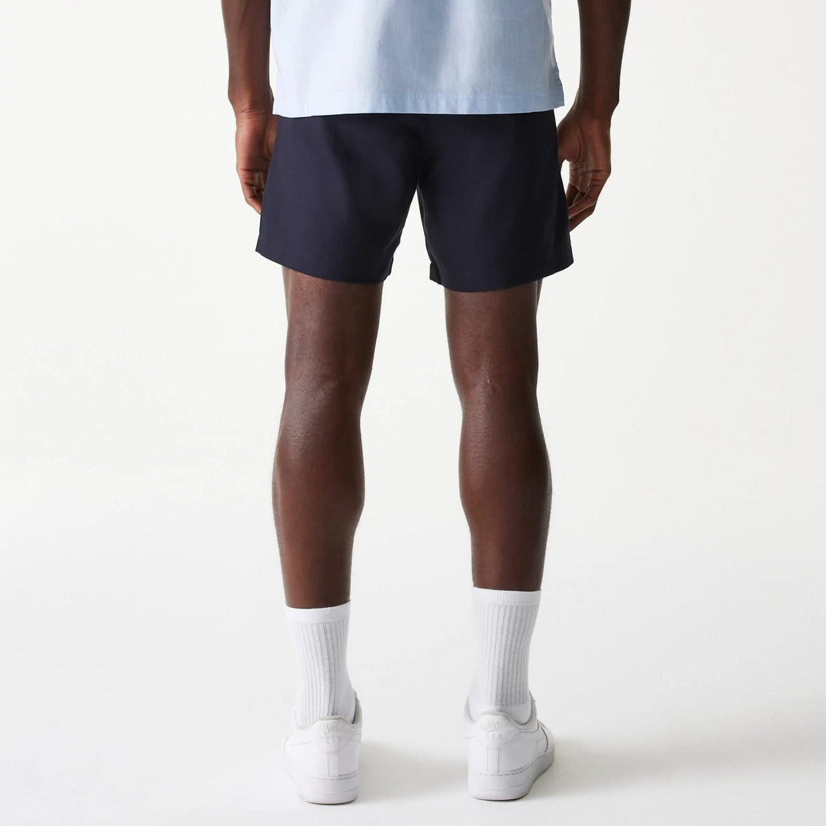 New Era Navy Chino Shorts-kentox