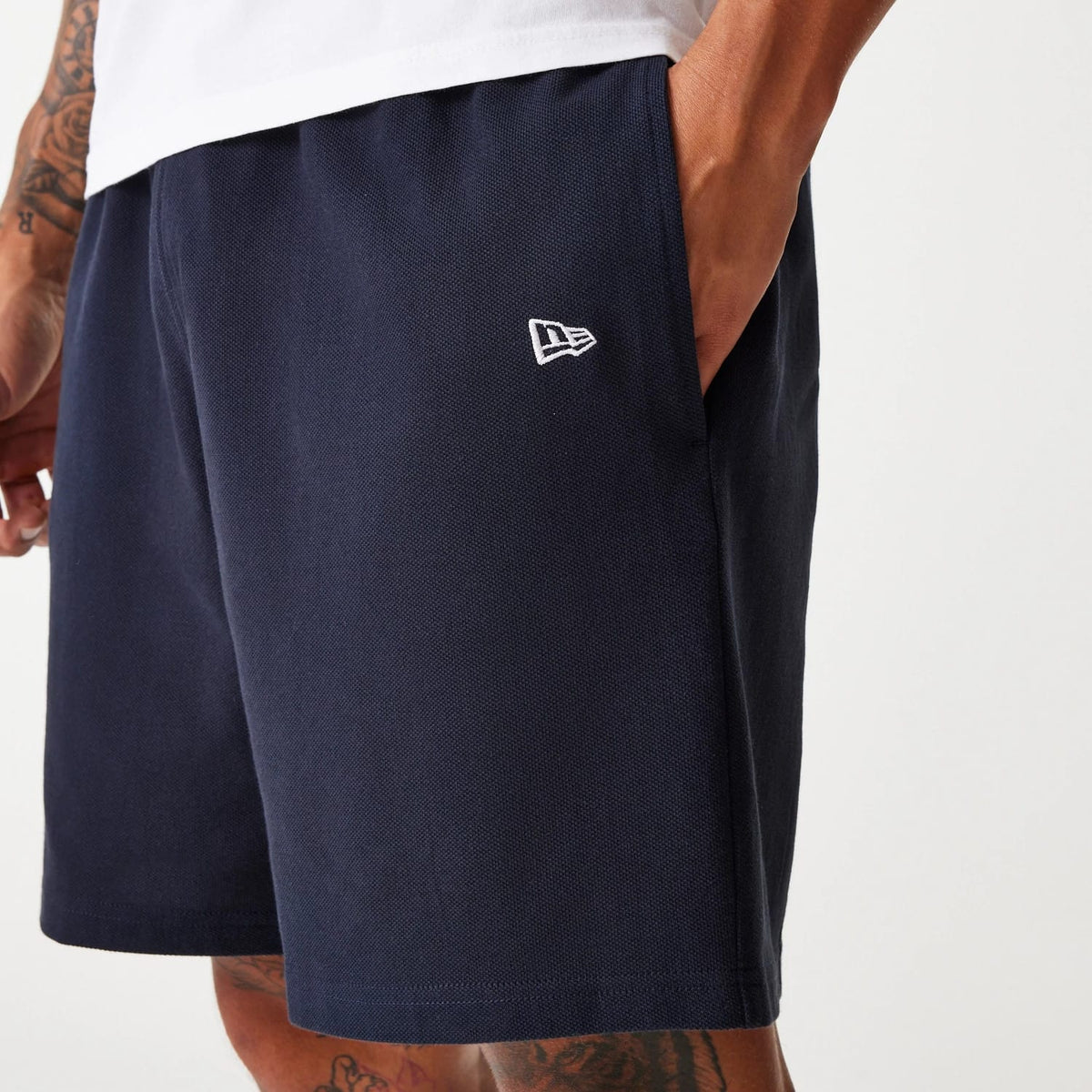 New York Yankees MLB Pique Navy Shorts-kentox