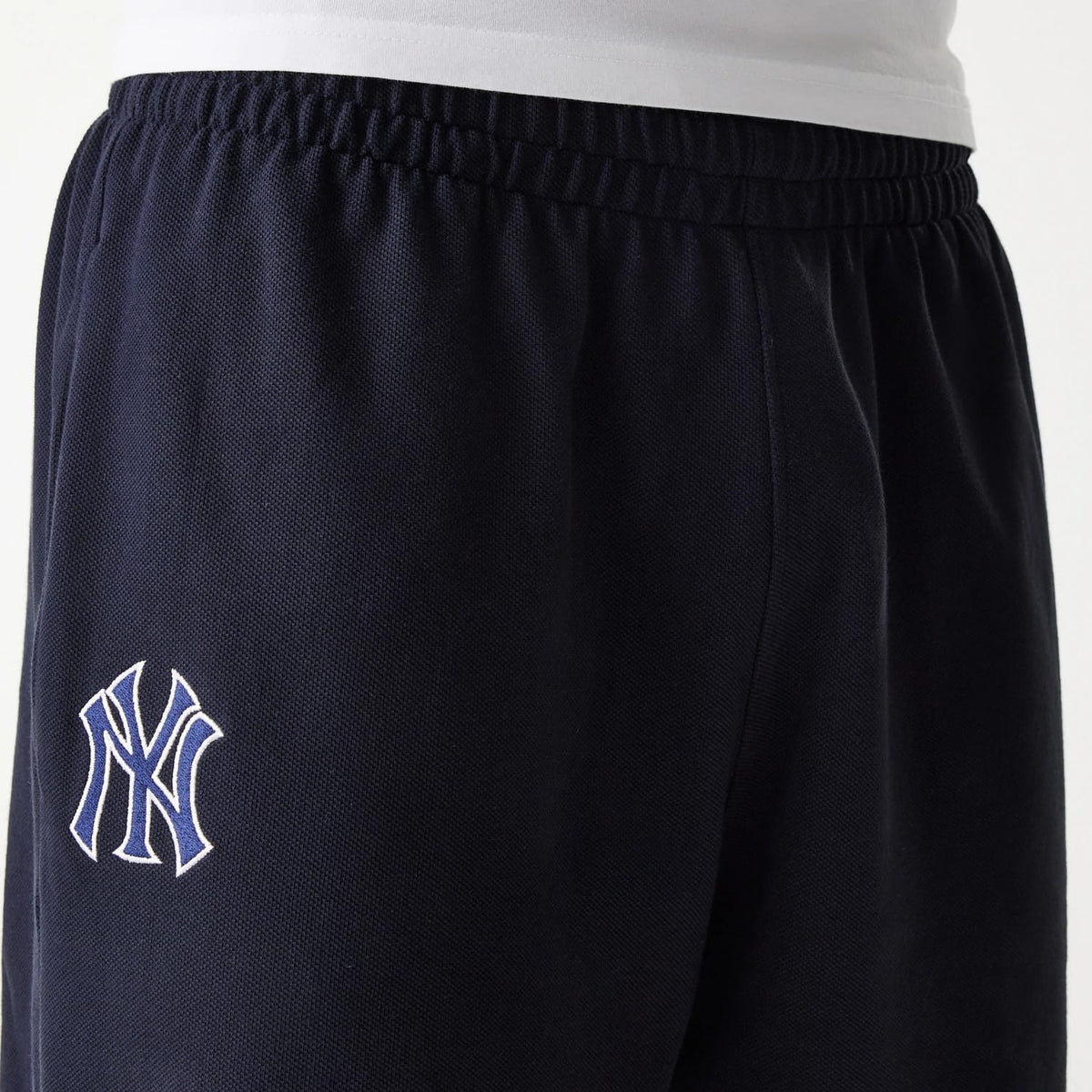 New York Yankees MLB Pique Navy Shorts-kentox