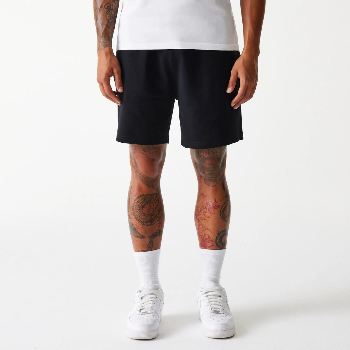 LA Dodgers MLB Pique Black Shorts-kentox