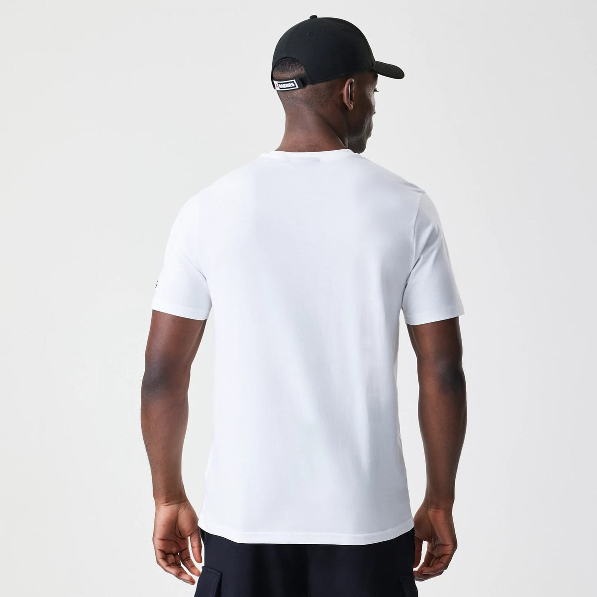 Las Vegas Raiders NFL Stack Arch Logo White T-Shirt-kentox