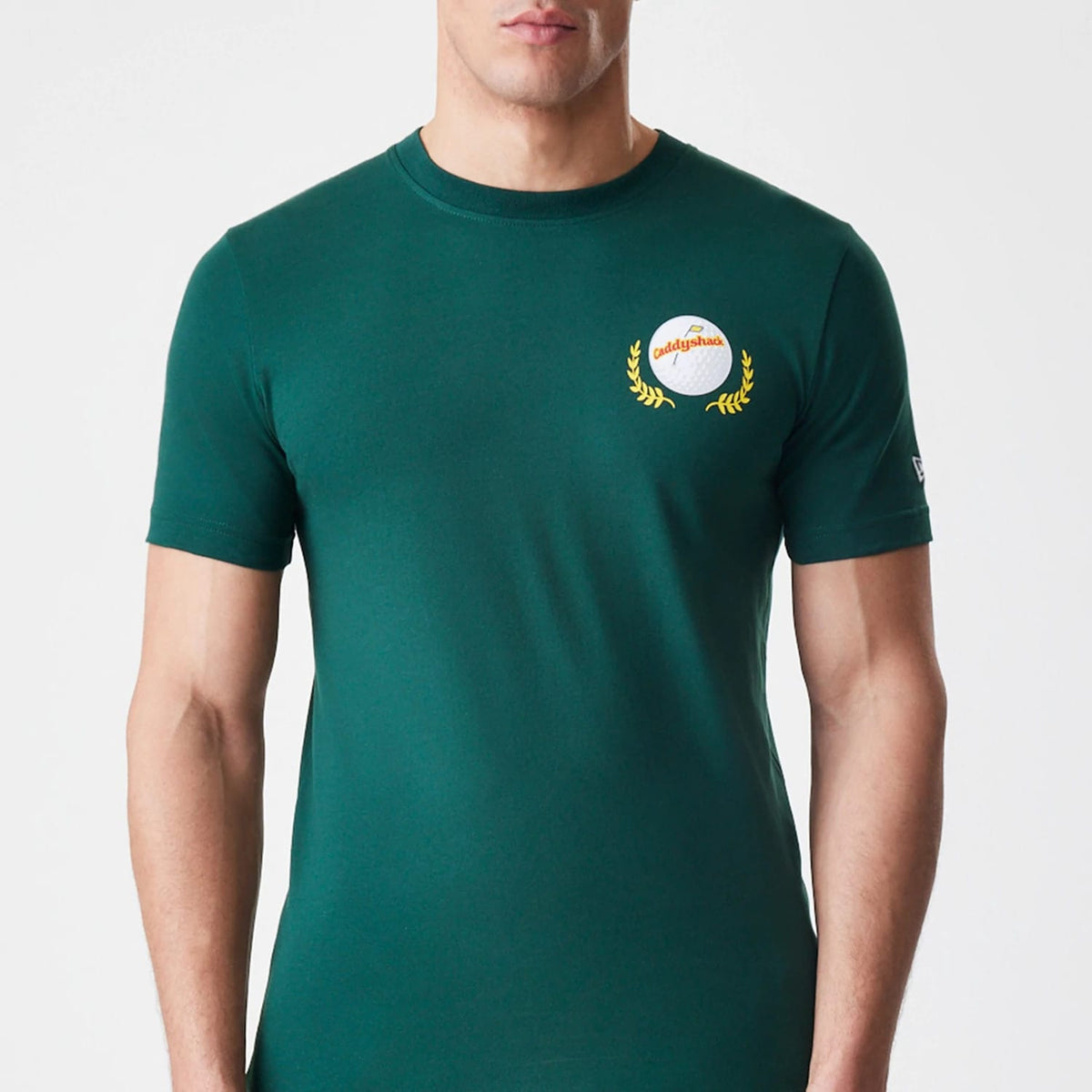 Caddyshack It's In The Hole Dark Green T-Shirt-kentox