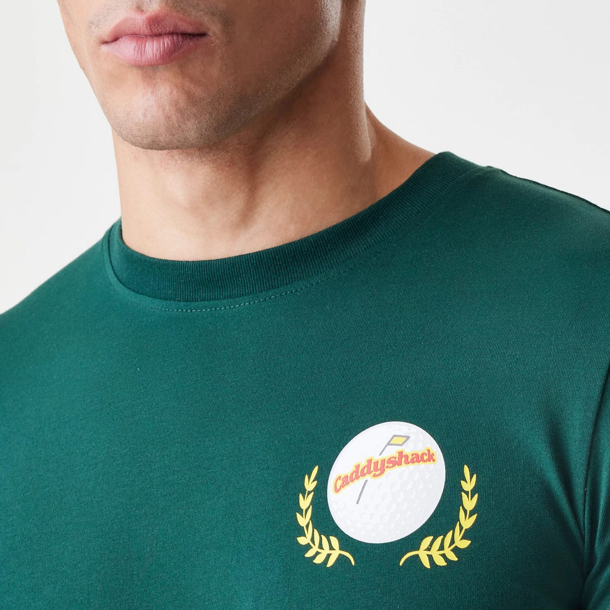 Caddyshack It's In The Hole Dark Green T-Shirt-kentox