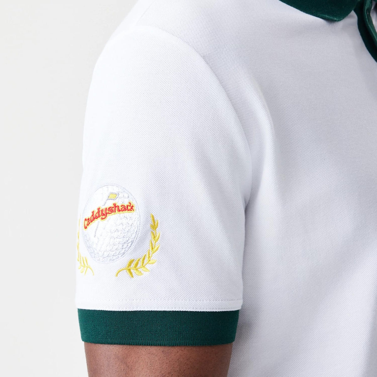 Caddyshack BushWood White Polo T-Shirt-kentox