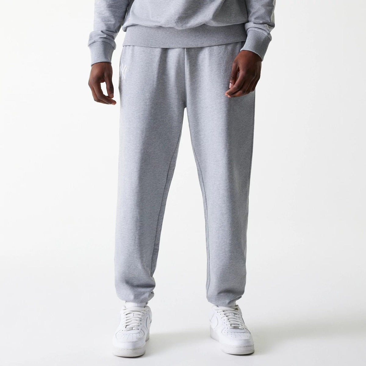 New York Yankees MLB League Essential Midi French Terry Grey Joggers-kentox