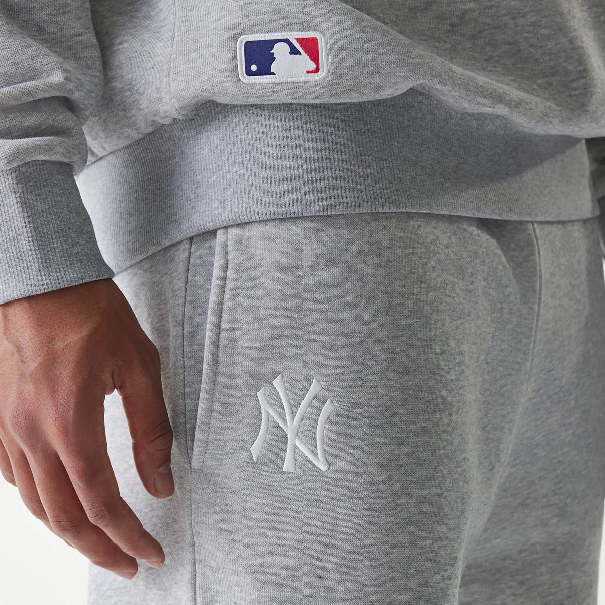 New York Yankees MLB League Essential Grey Joggers-kentox