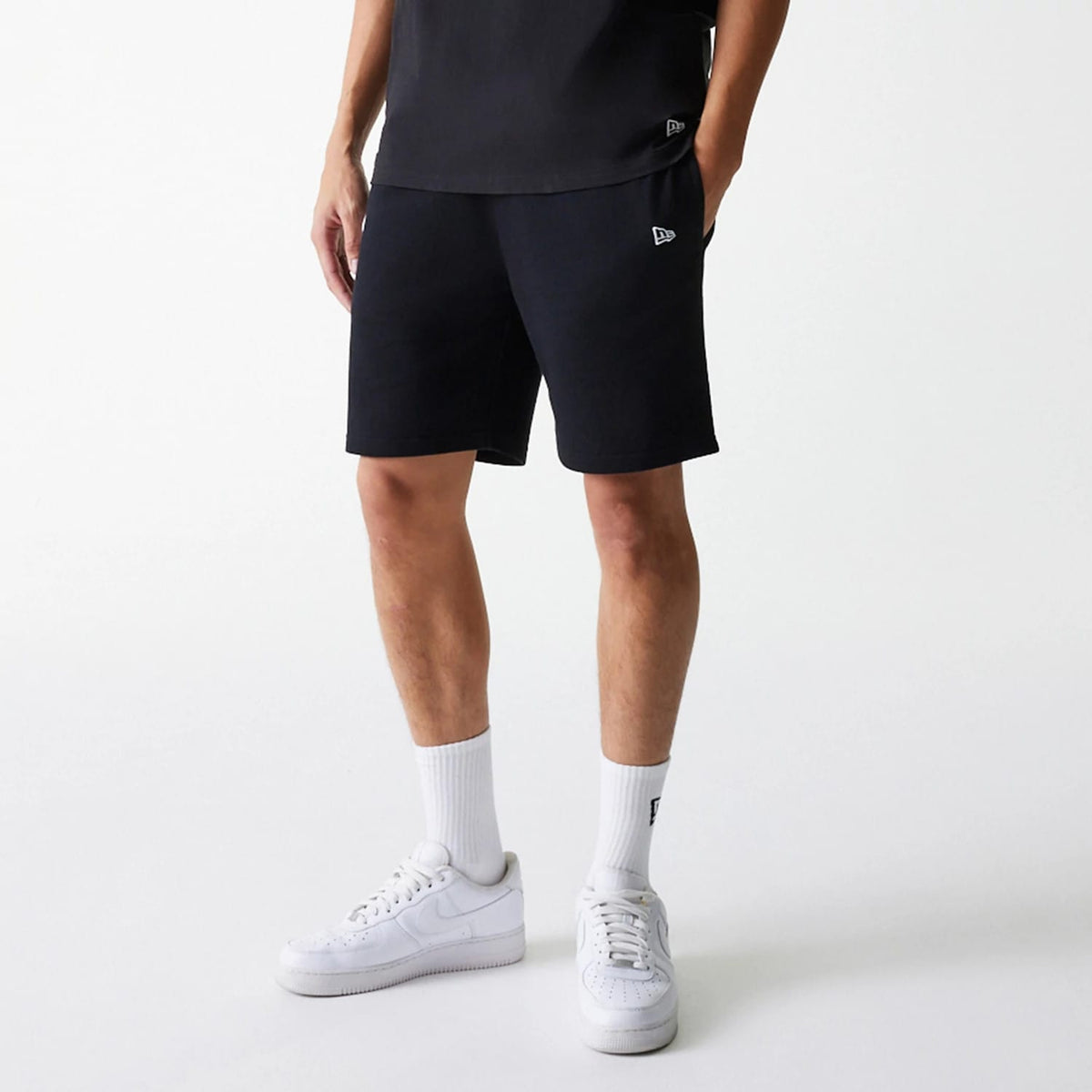 New York Yankees MLB League Essential Midi Black Shorts-kentox