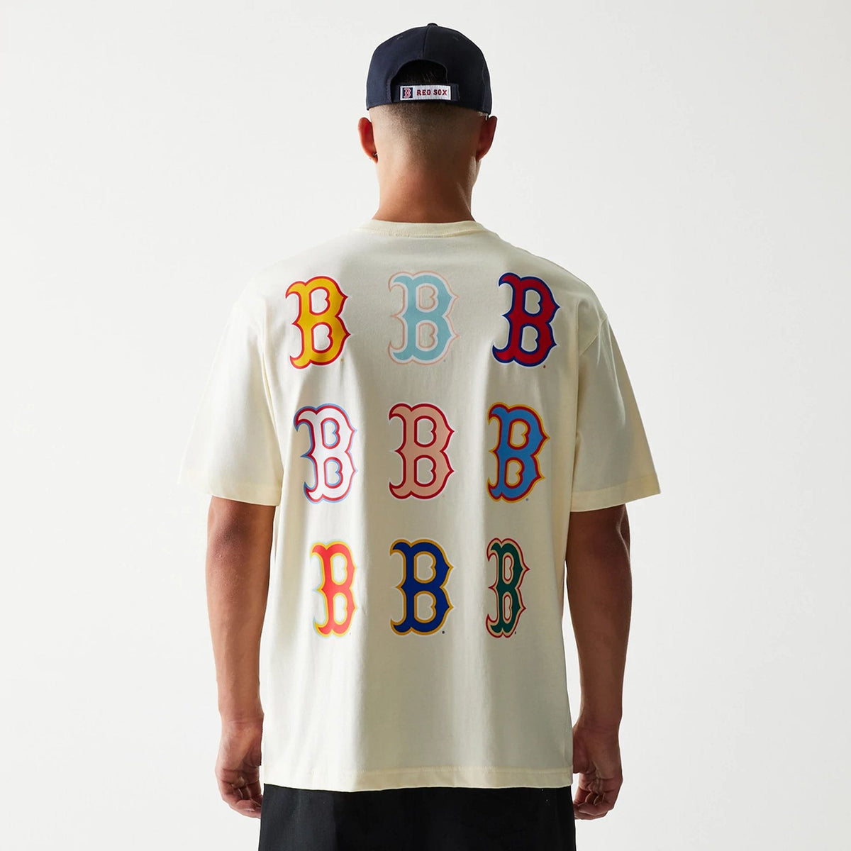 Boston Red Sox MLB Life Graphic Cream T-Shirt-kentox