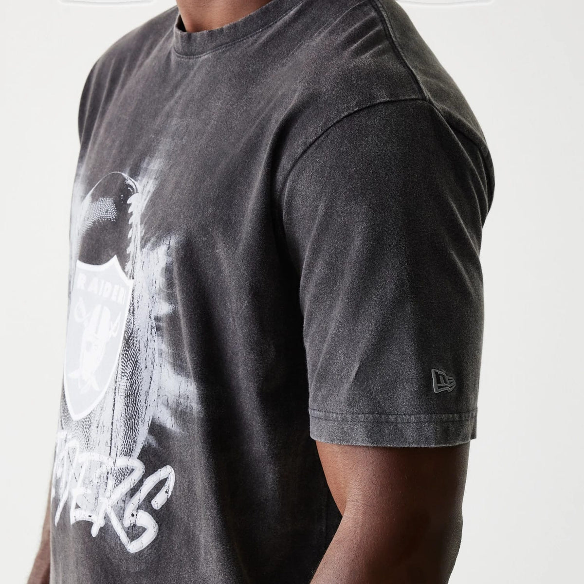 Las Vegas Raiders NFL Sport Night Black T-Shirt-kentox