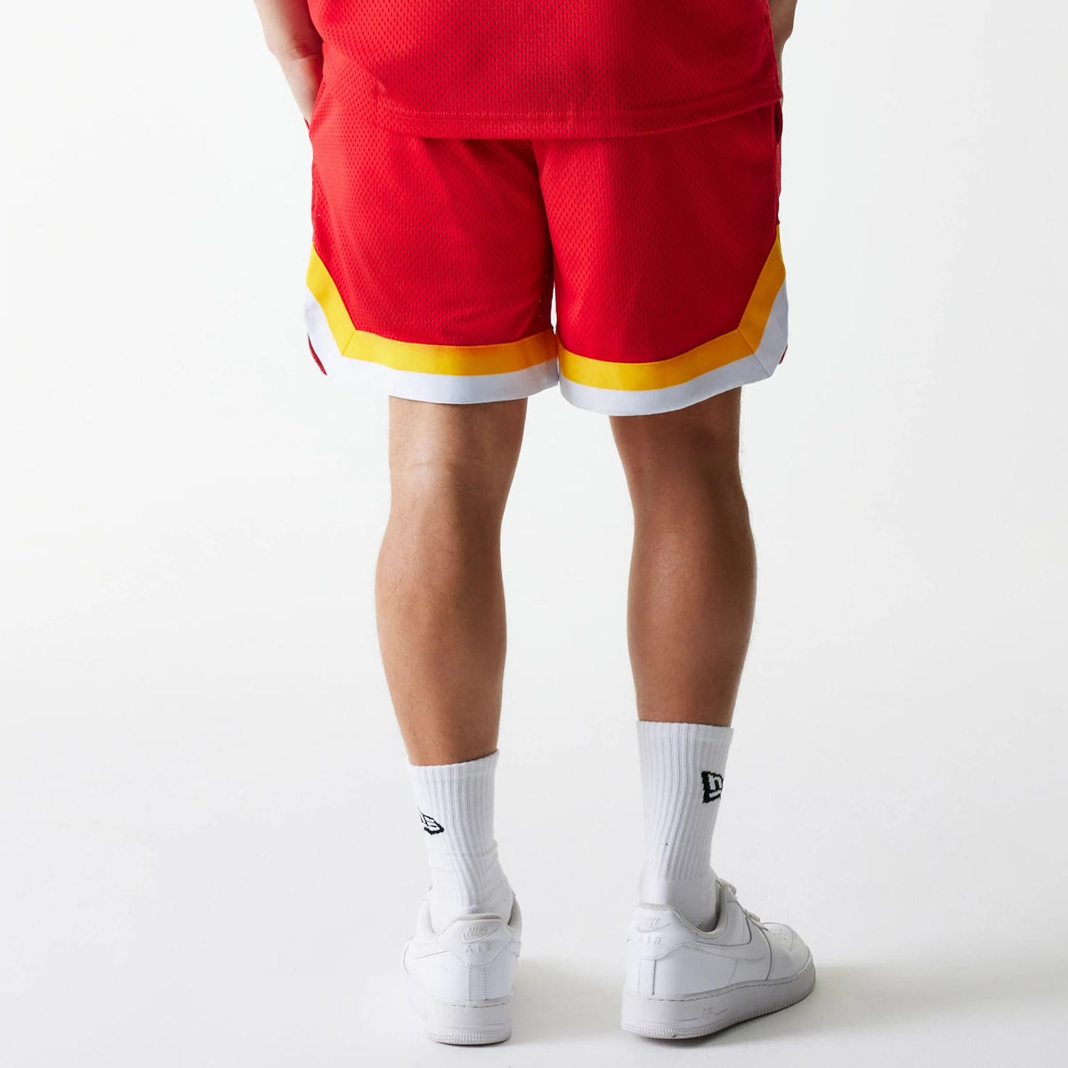 Kansas City Chiefs NFL Mesh Red Shorts-kentox