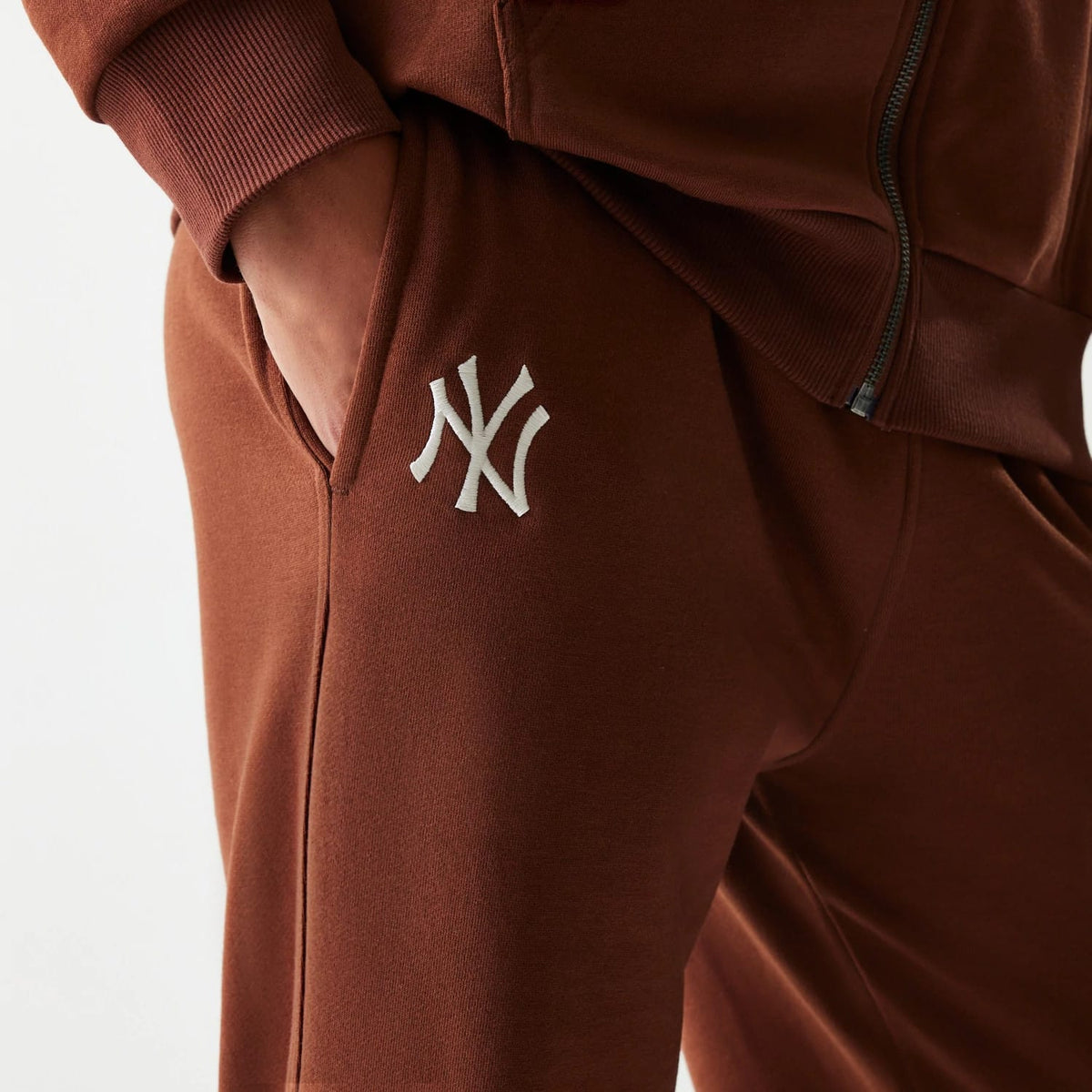 New York Yankees MLB Midi League Essential Brown Joggers-kentox