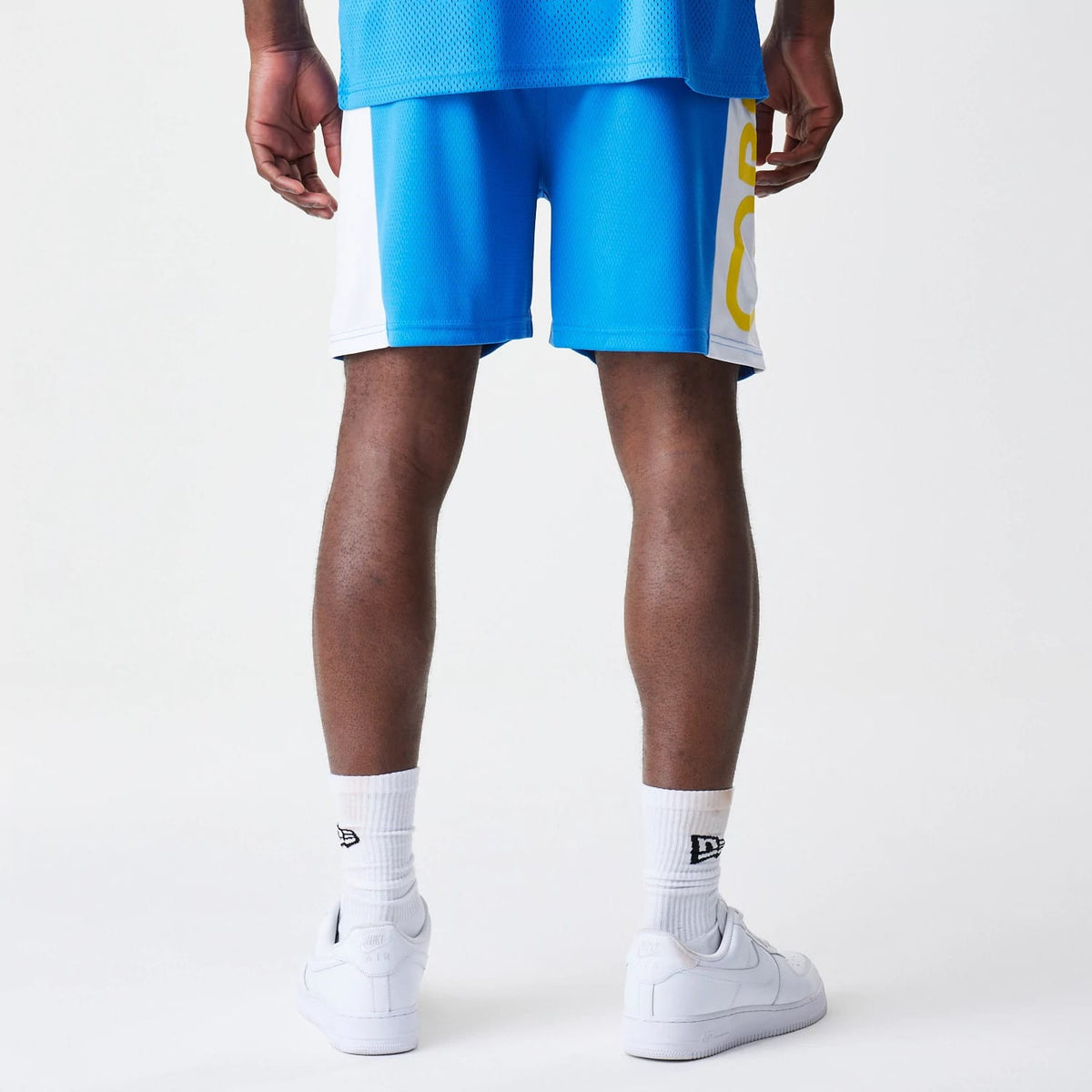 Red Bull Racing Graphic Mesh Blue Shorts-kentox