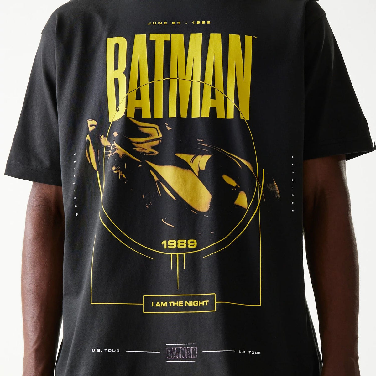 New Era Batman Batmobile Black T-Shirt-kentox