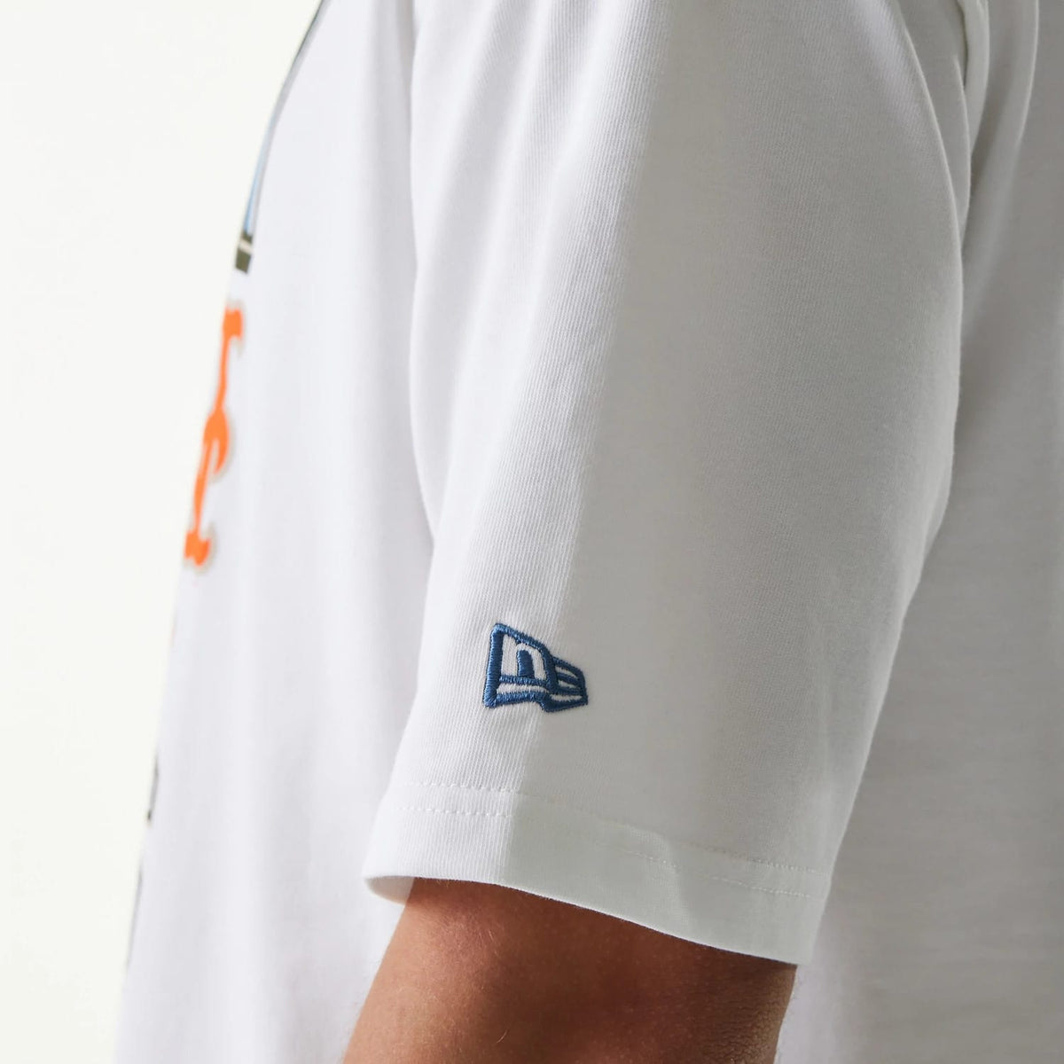 MLB Subway Series White Oversized T-Shirt-kentox
