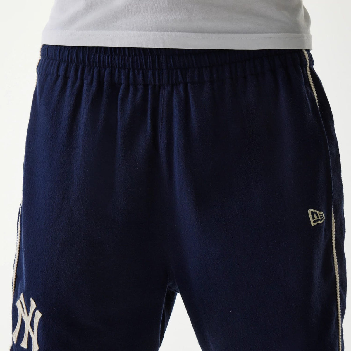 New York Yankees MLB Piping Navy Shorts-kentox