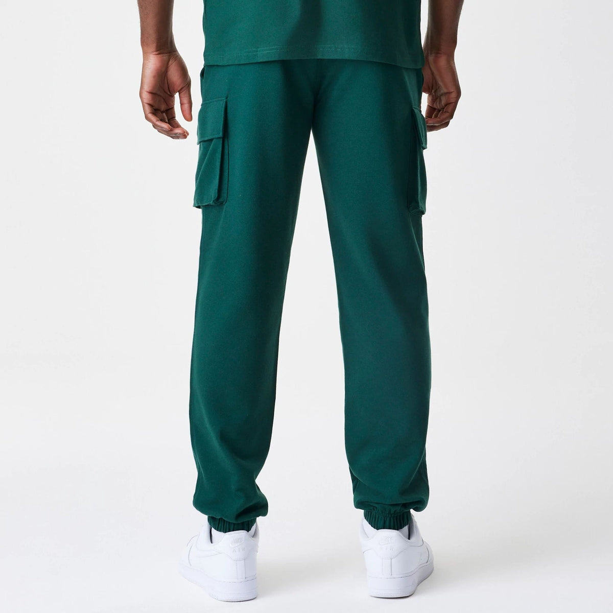 New Era Core Cargo Dark Green Joggers-kentox