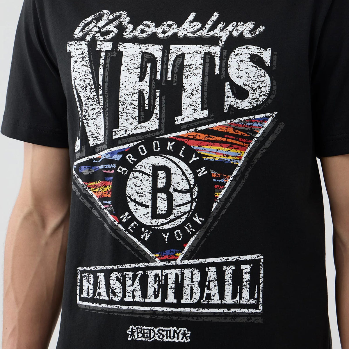 Brooklyn Nets NBA City Edition Black T-Shirt-kentox