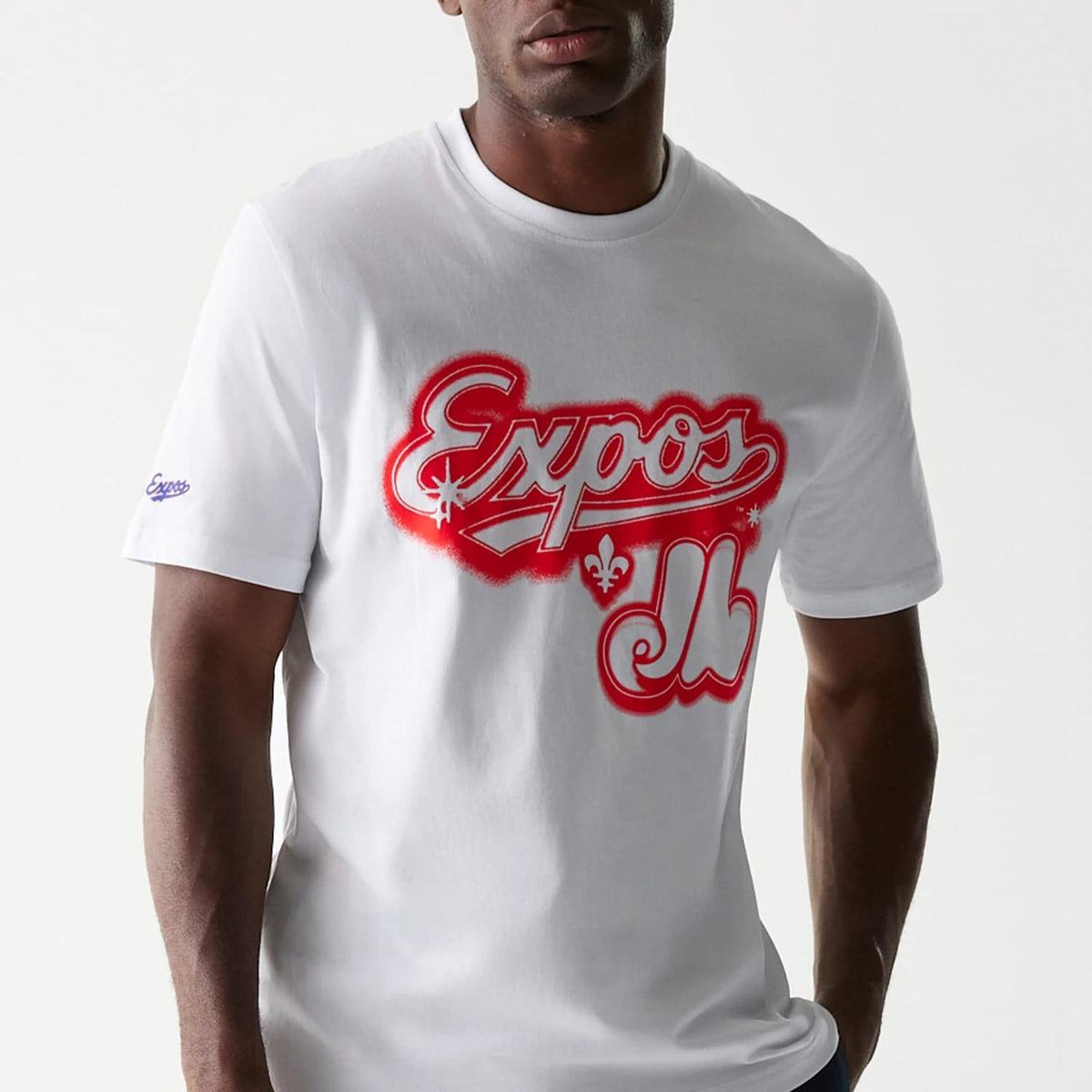 Montreal Expos OVO x MLB White T-Shirt-kentox
