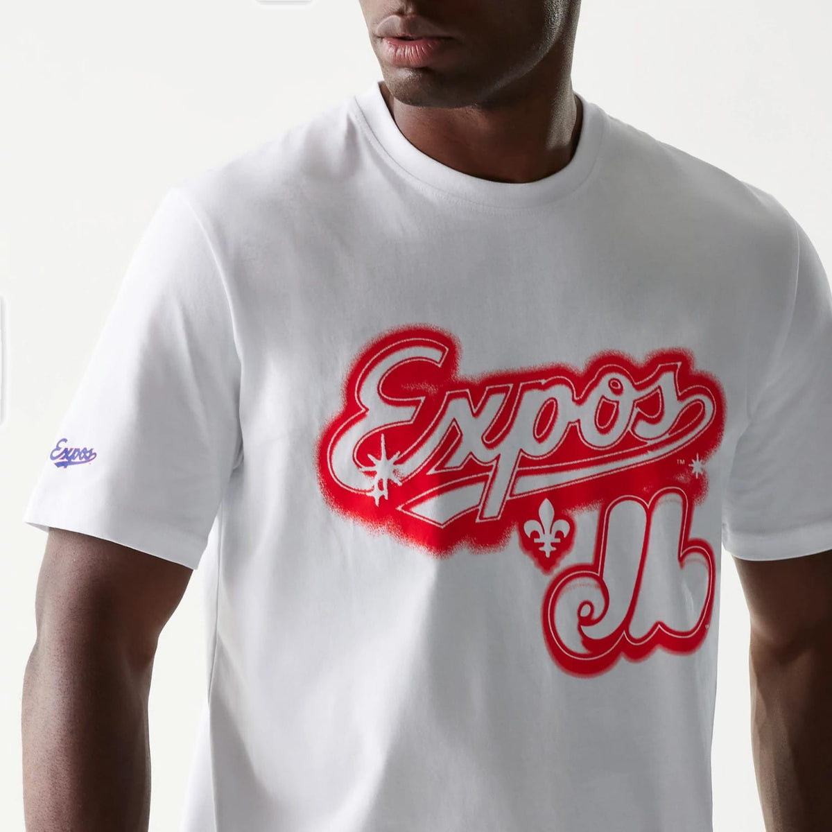 Montreal Expos OVO x MLB White T-Shirt-kentox