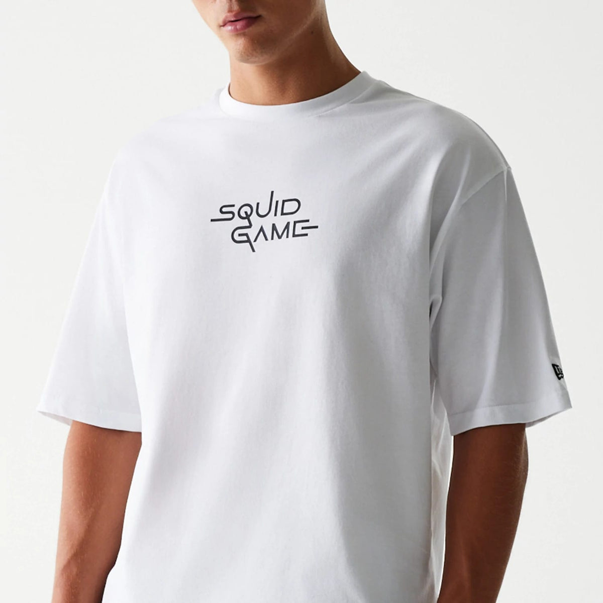 Netflix Squid Game White Oversized T-Shirt-kentox