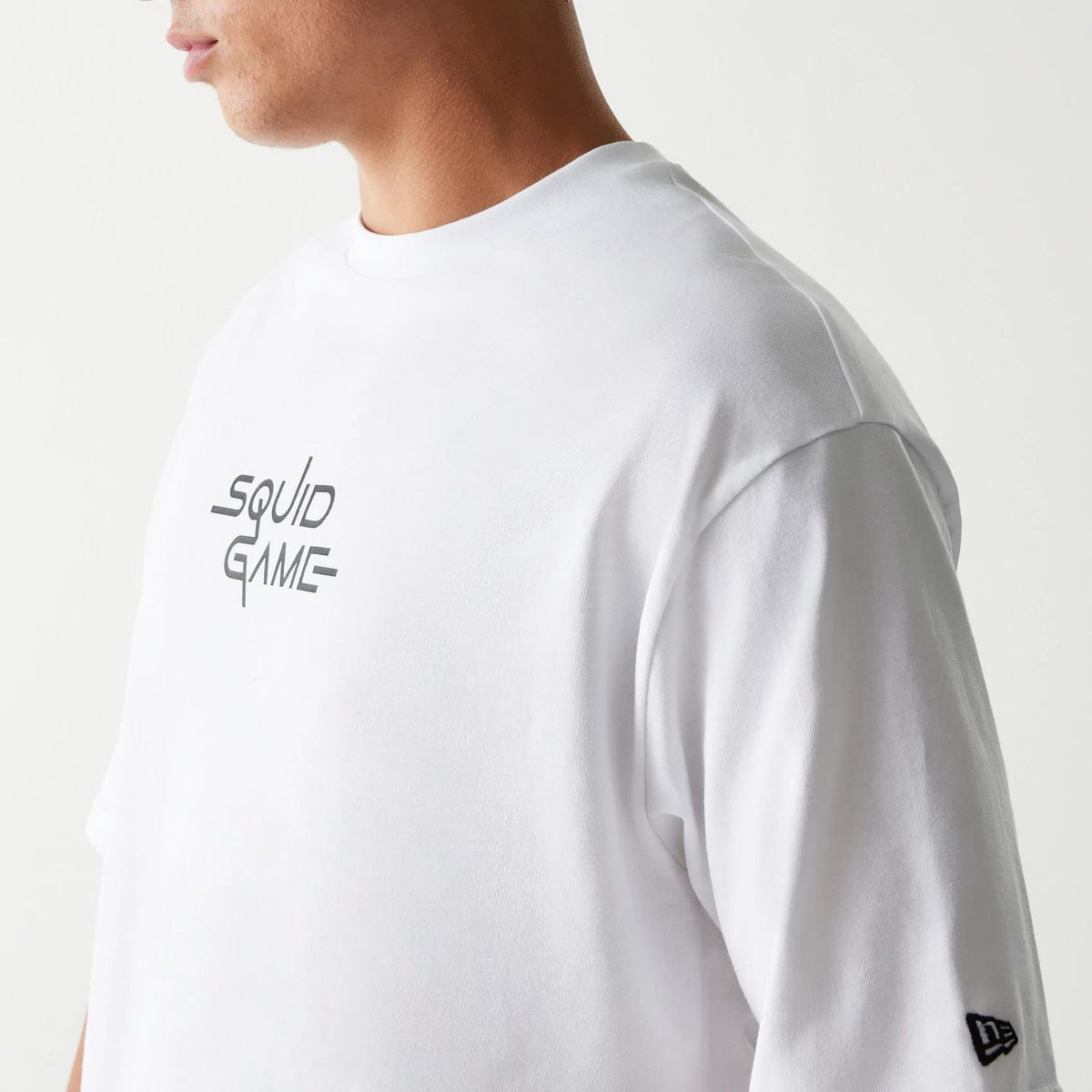 Netflix Squid Game White Oversized T-Shirt-kentox