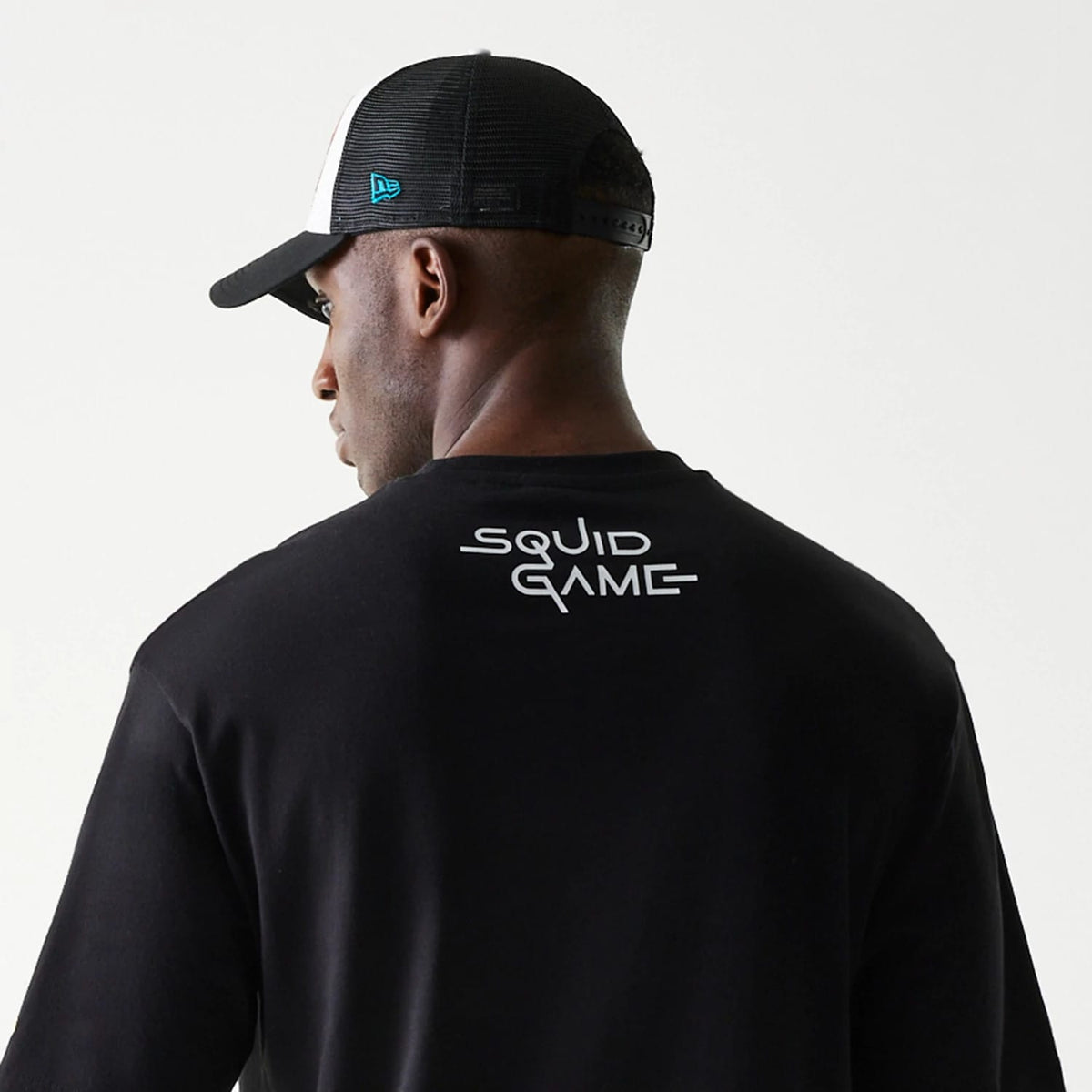 Netflix Squid Game Black Oversized T-Shirt-kentox