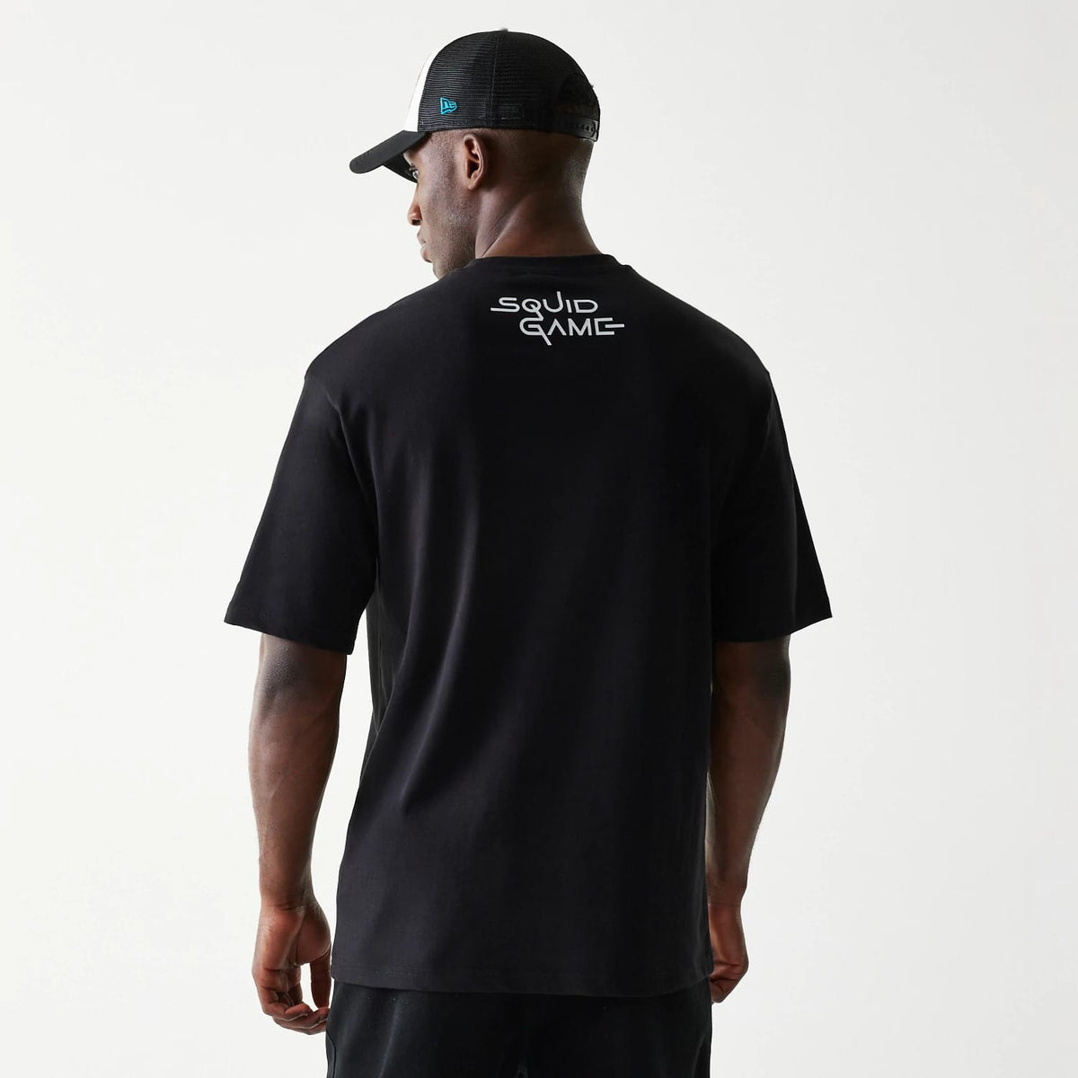 Netflix Squid Game Black Oversized T-Shirt-kentox