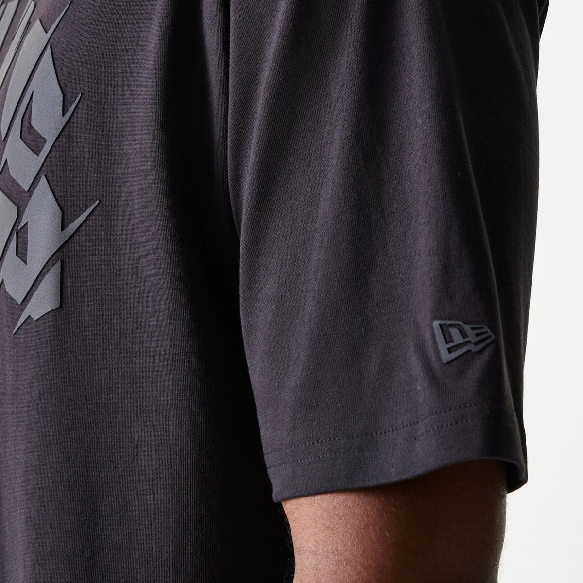 Chicago Bulls NBA Black Oversized T-Shirt-kentox