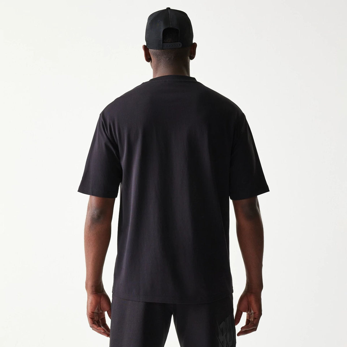 Chicago Bulls NBA Black Oversized T-Shirt-kentox