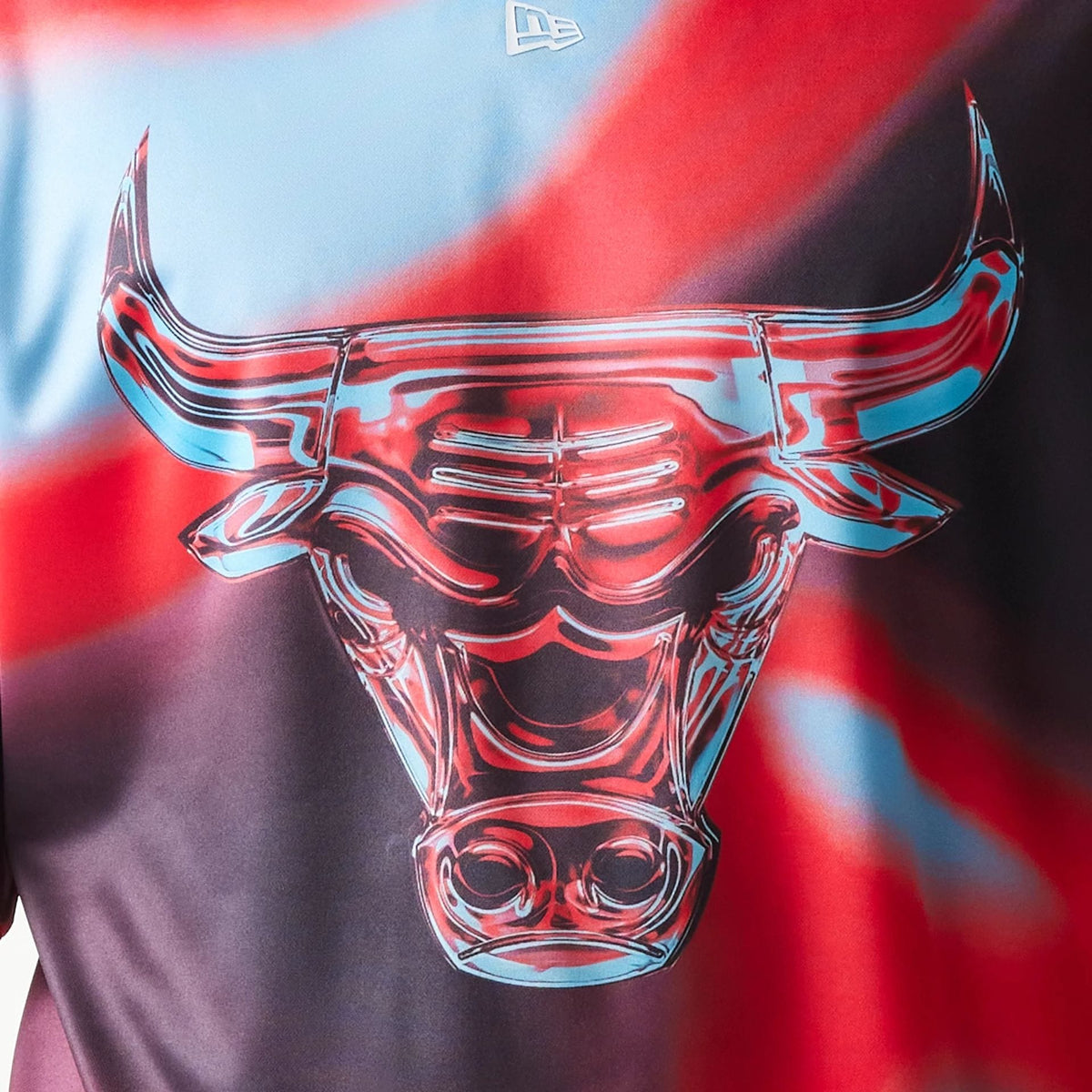 Chicago Bulls NBA All Over Print Red T-Shirt-kentox