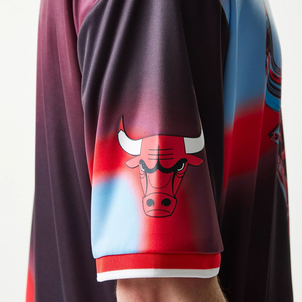Chicago Bulls NBA All Over Print Red T-Shirt-kentox